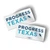 Progress Texas (4" x 2" Vinyl Sticker -- Pack of Two!)