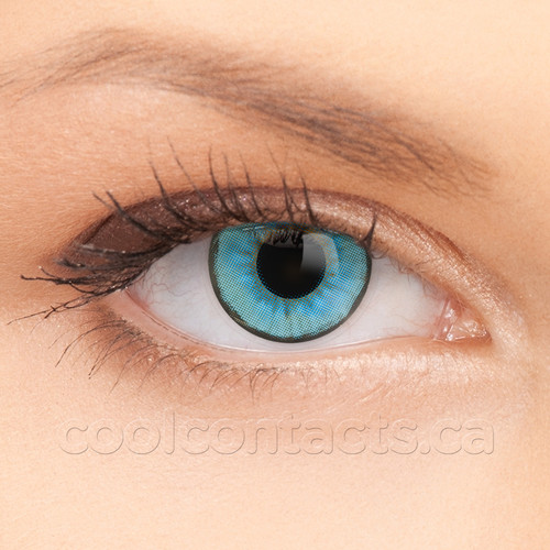 Loki Contact Lenses shown on an eye