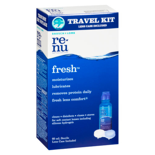 Renu Fresh Travel Kit Contact Lens Solution Renu Fresh Travel Kit Contact Lens Solution