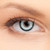 Lunatic Zombie Contact Lenses shown on an eye