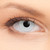 Whiteout Contact Lenses shown on an eye