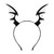 Black Bat Wings  Headband