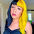 Bright Yellow Punky Colour Semi Permanent Hair Color