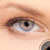 3 T Cosmo Violet Contact Lenses shown on blue eyes