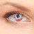Plague Contact Lenses shown on an eye