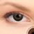 3 T Emerald Green Contact Lenses shown on brown eyes