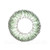 Close-up product image of 2 T Festival Green Contact Lenses colour and pattern