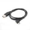 USB 2.0 A MALE TO L-SHAPE MICRO B MALE CABLE, 3FT USB 2.0 A MALE TO L-SHAPE MICRO B MALE CABLE, 3FT