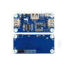 PoE Ethernet / USB HUB HAT for Raspberry Pi Zero, 1x RJ45, 3x USB PoE Ethernet / USB HUB HAT for Raspberry Pi Zero, 1x RJ45, 3x USB