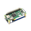 Raspberry Pi Zero stacked with Battery HAT for a compact backup power solution. Raspberry Pi Zero stacked with Battery HAT for a compact backup power solution.
