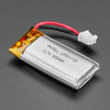 Lithium Ion Polymer Battery Ideal For Feathers - 3.7V 400mAh Lithium Ion Polymer Battery Ideal For Feathers - 3.7V 400mAh