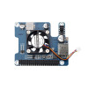 Power Over Ethernet HAT (F) For Raspberry Pi 5, Cooling Fan, 802.3af/at 