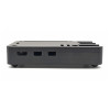 Pi5 Passive Cooling CNC Box, Black ED-Pi5Case-BB Pi5 Passive Cooling CNC Box, Black ED-Pi5Case-BB
