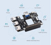 Waveshare 26847 PCIe to USB 3.2 Gen1 HAT for Raspberry Pi 5 with four USB ports and cooler fan cut-out. Waveshare 26847 PCIe to USB 3.2 Gen1 HAT for Raspberry Pi 5 with four USB ports and cooler fan cut-out.