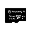 Official Raspberry Pi microSD Card, A2, V30, 64GB - BLANK Official Raspberry Pi microSD Card, A2, V30, 64GB - BLANK