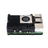 Aluminium Alloy Case (H) for Raspberry Pi 5, With Temperature-Controlled Blower Fan Aluminium Alloy Case (H) for Raspberry Pi 5, With Temperature-Controlled Blower Fan