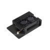 Waveshare 26086 - Aluminium Alloy Case for Raspberry Pi 5, Dual Cooling Fans - PI5-CASE-C

