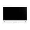 Raspberry Pi Monitor SC0940 red-white Full-HD display front with black screen Raspberry Pi Monitor SC0940 red-white Full-HD display front with black screen