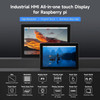 Industrial HMI All-in-one Touch Display For Raspberry Pi, 10.1inch, Dual 4K HDMI,10-point Touch, Aluminum Alloy Case