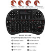 Rii i8+ Mini Wireless Touch Keyboard, Backlit, Black