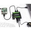 Industrial USB HUB, 4x USB 3.2 Ports, Switchable Dual Host, ESD & Surge Protection