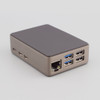 PiShop Premium Metal Case for Raspberry Pi 5, isometric view