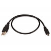 USB-A to Micro-USB-B cable, 45cm, Black (USB 2.0)