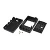 Black ABS Case for Raspberry Pi 3 B+/3 B/2 Supporting Camera Installation