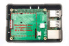 PiShop UPS HAT for Raspberry Pi (3-amp backup power HAT with RTC for Pi 3 and 4) with HighPi case, top view PiShop UPS HAT for Raspberry Pi (3-amp backup power HAT with RTC for Pi 3 and 4) with HighPi case, top view