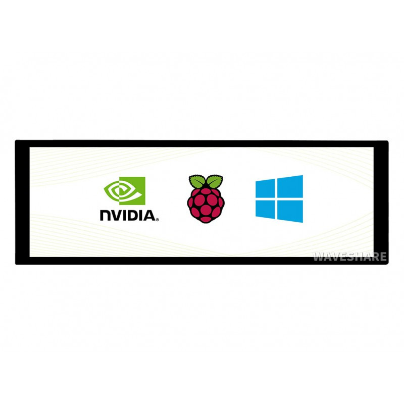 7.9inch Capacitive Touch Screen LCD, 400×1280, HDMI, IPS