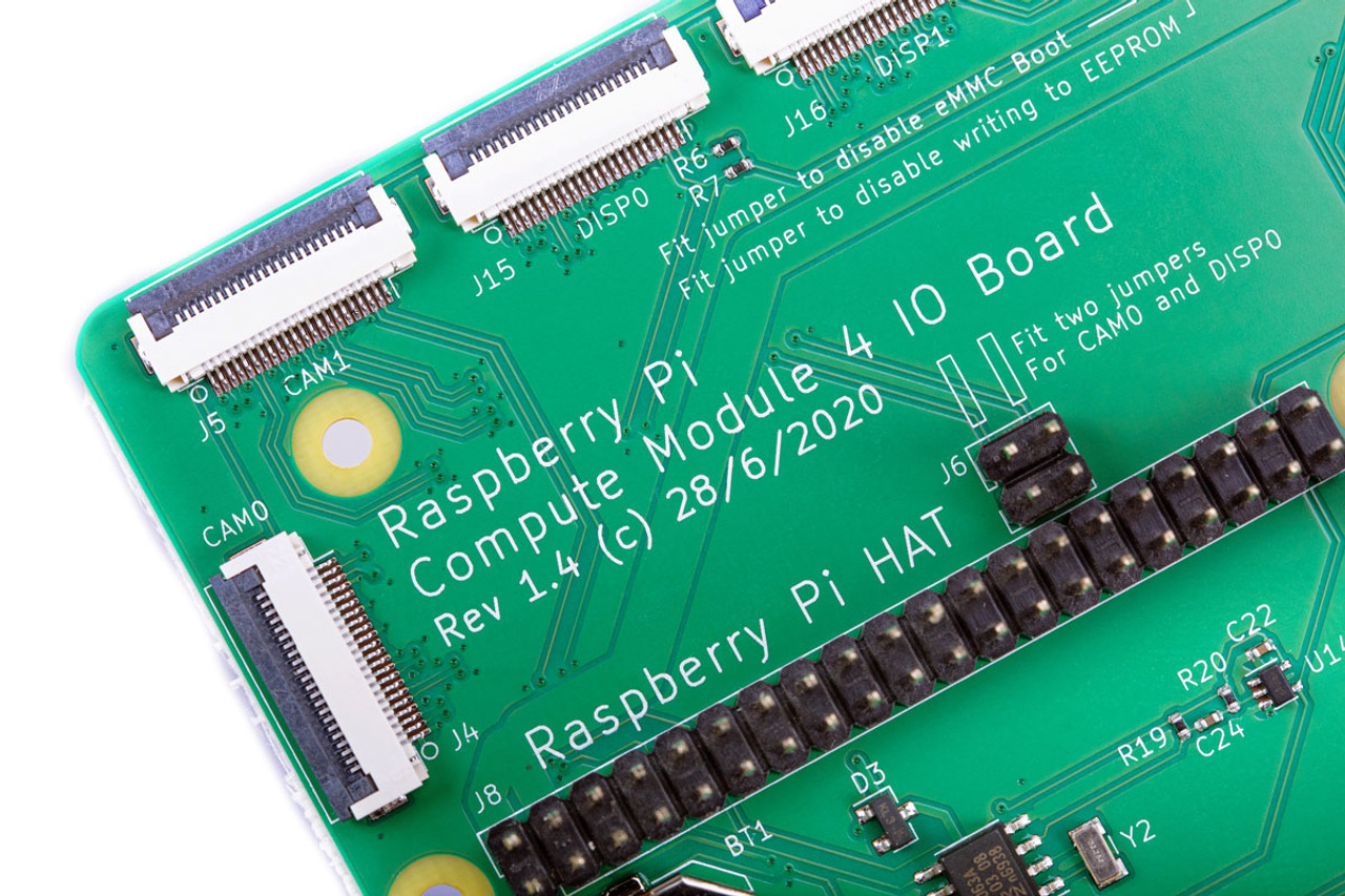 Raspberry Pi SC0326 - Compute Module 4 CM4 IO Board | PiShop