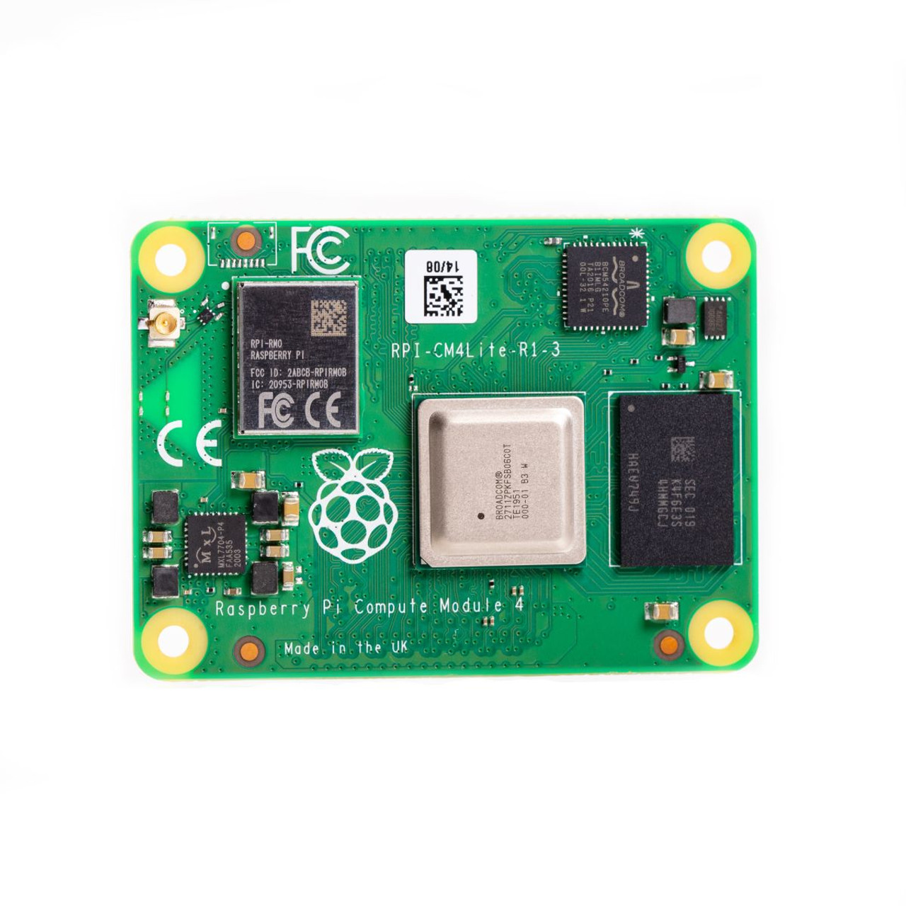 Raspberry Pi Compute Module 4, Wireless, 2GB Lite - CM4102000