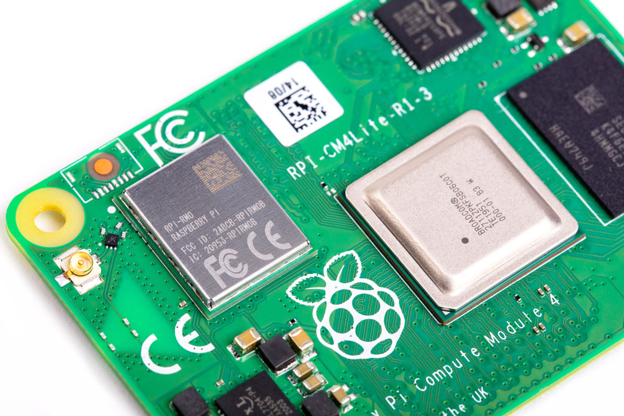 CPU Raspberry Pi Compute Module 4 CM4104000 CM4104000, Raspberry Pi CM4 4GB RAM 0GB (Lite), 2.4/5.0GHz