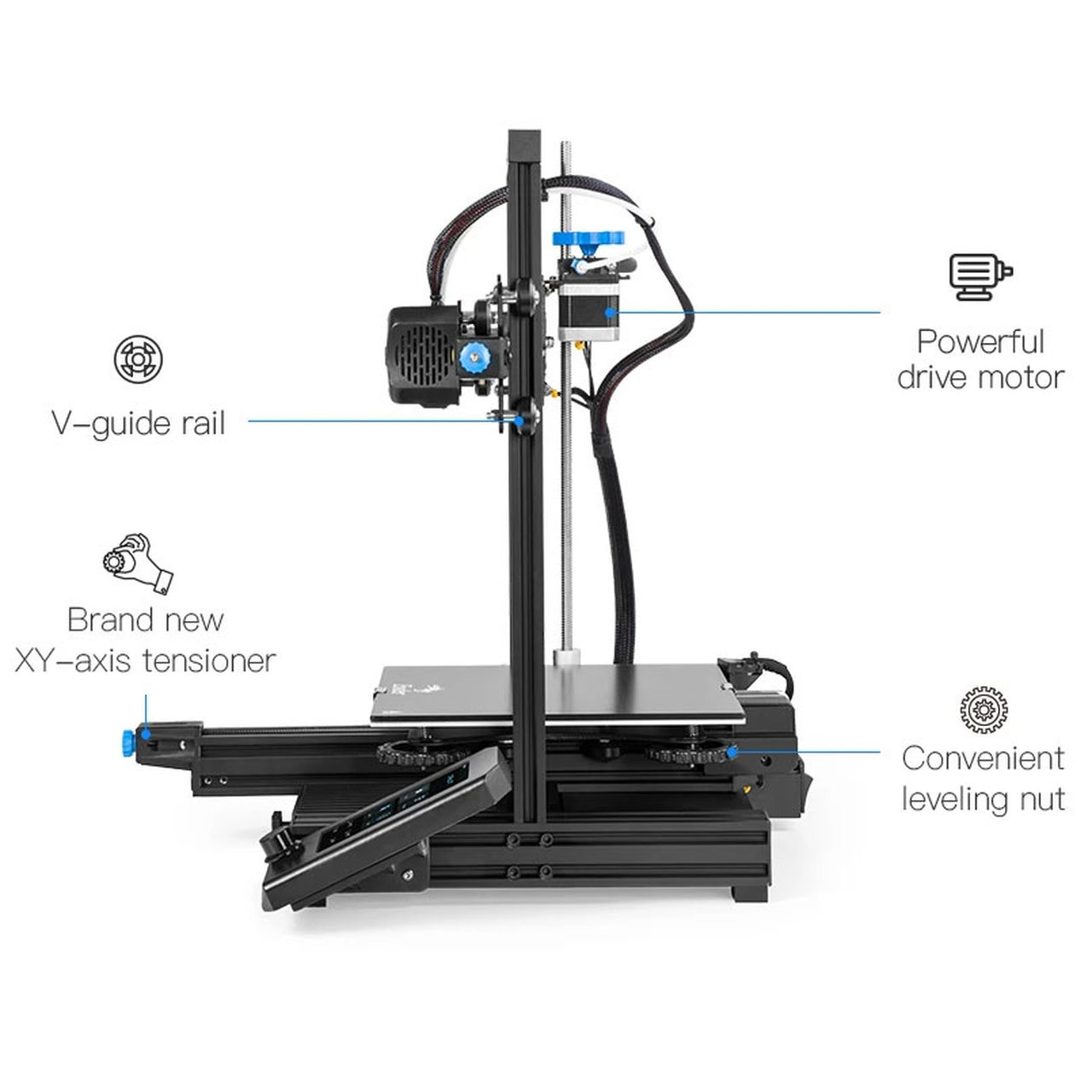 Creality Ender 3 v2 - 3D printer - PiShop.us