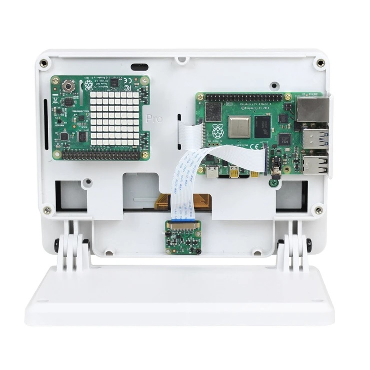 SmartiPi Touch Pro, Large - White - PiShop.us