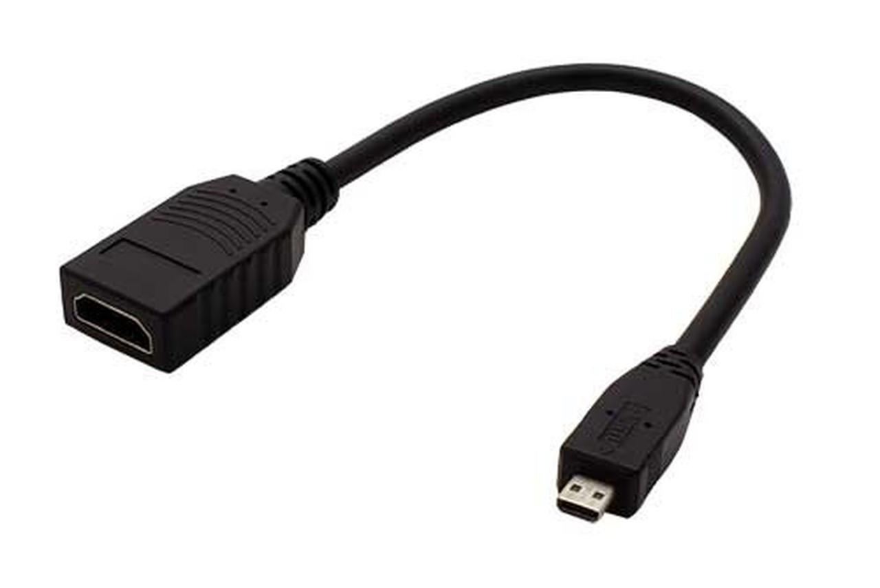 HDMI ADAPTER CABLE Raspberry-pi, MICRO-HDMI TO STD-F HDMI ADAPTOR