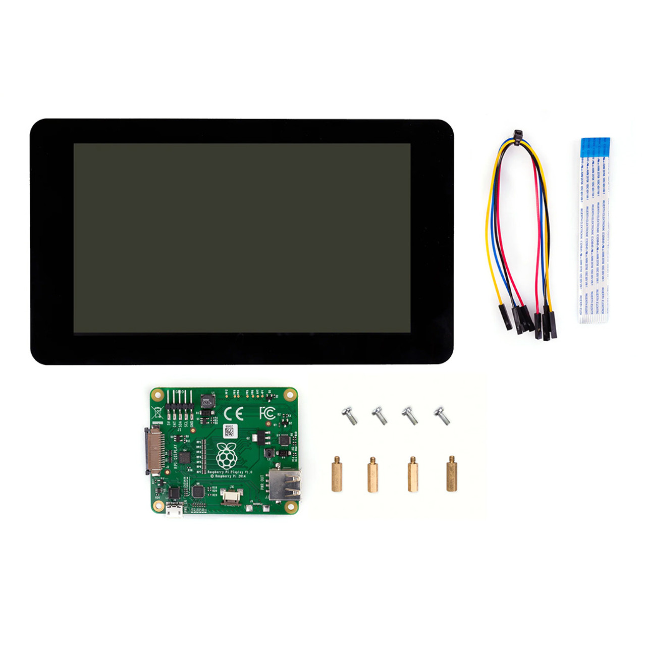 【未使用】Raspberry pi 7 Touchscreen Display 7″ Touch Display Kit For Raspberry Pi Zero - The Pi Hut