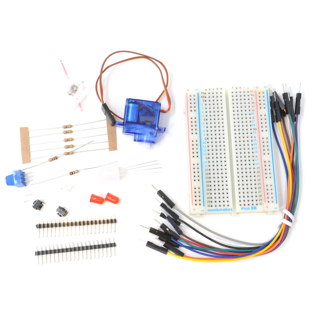 Electronics Kit for Programming the Pico by Simon Monk