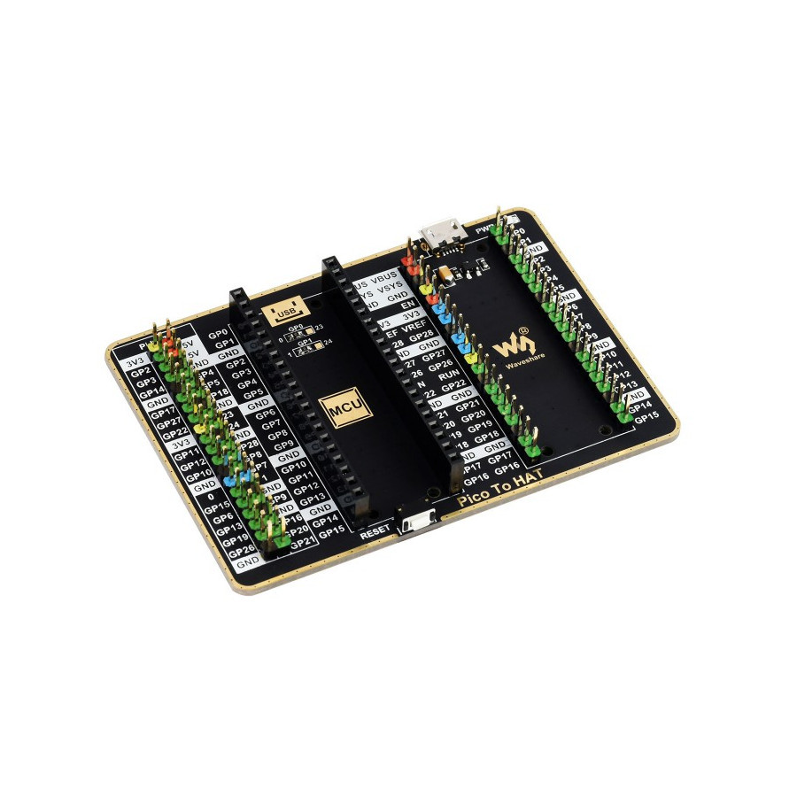 GPIO Expander For Raspberry Pi Pico, 1x Raspberry Pi Standard