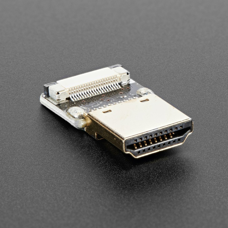 DIY HDMI 線材零件 直頭 HDMI 公頭轉接器 Adafruit