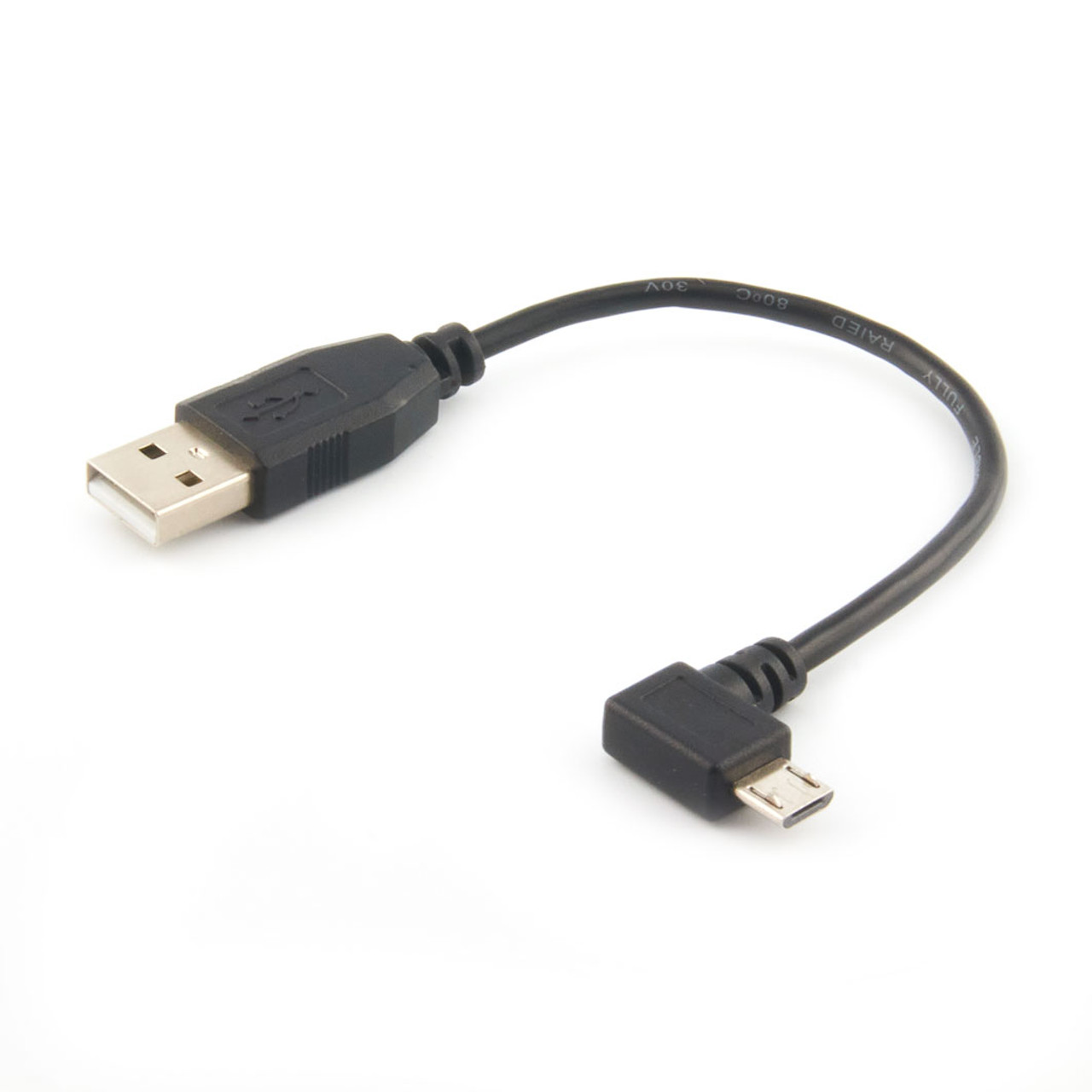 sammenholdt væske Mauve USB 2.0 A MALE TO L-SHAPE MICRO B MALE CABLE, 6INCH - PiShop.us