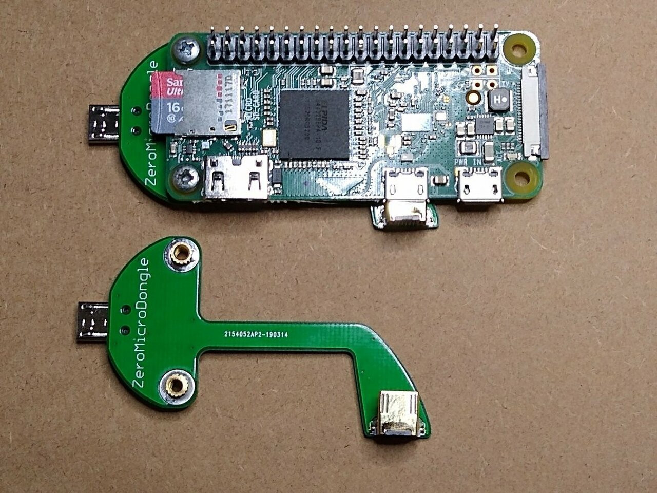 Dongle USB Pour Raspberry Pi Zero / Zero W – Convertisseur En Clé PC, Plug-and-play, Sans Soudure - 6