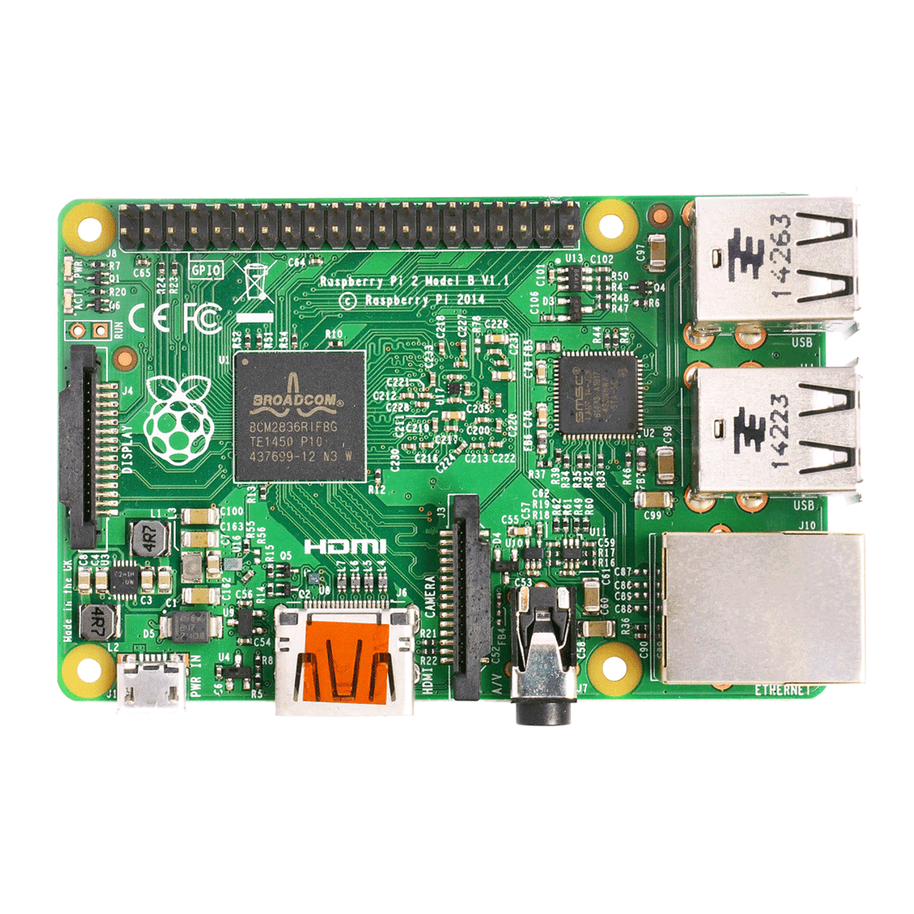 Raspberry Pi 2 Model B Armv7 With 1g Ram