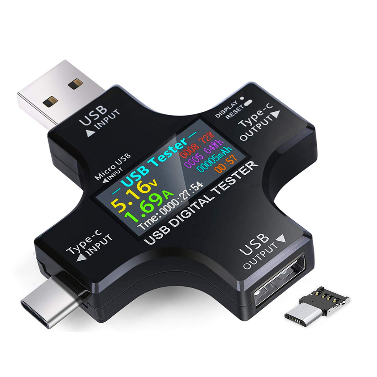 12 in - USB Digital Tester & Adapter - PiShop.us