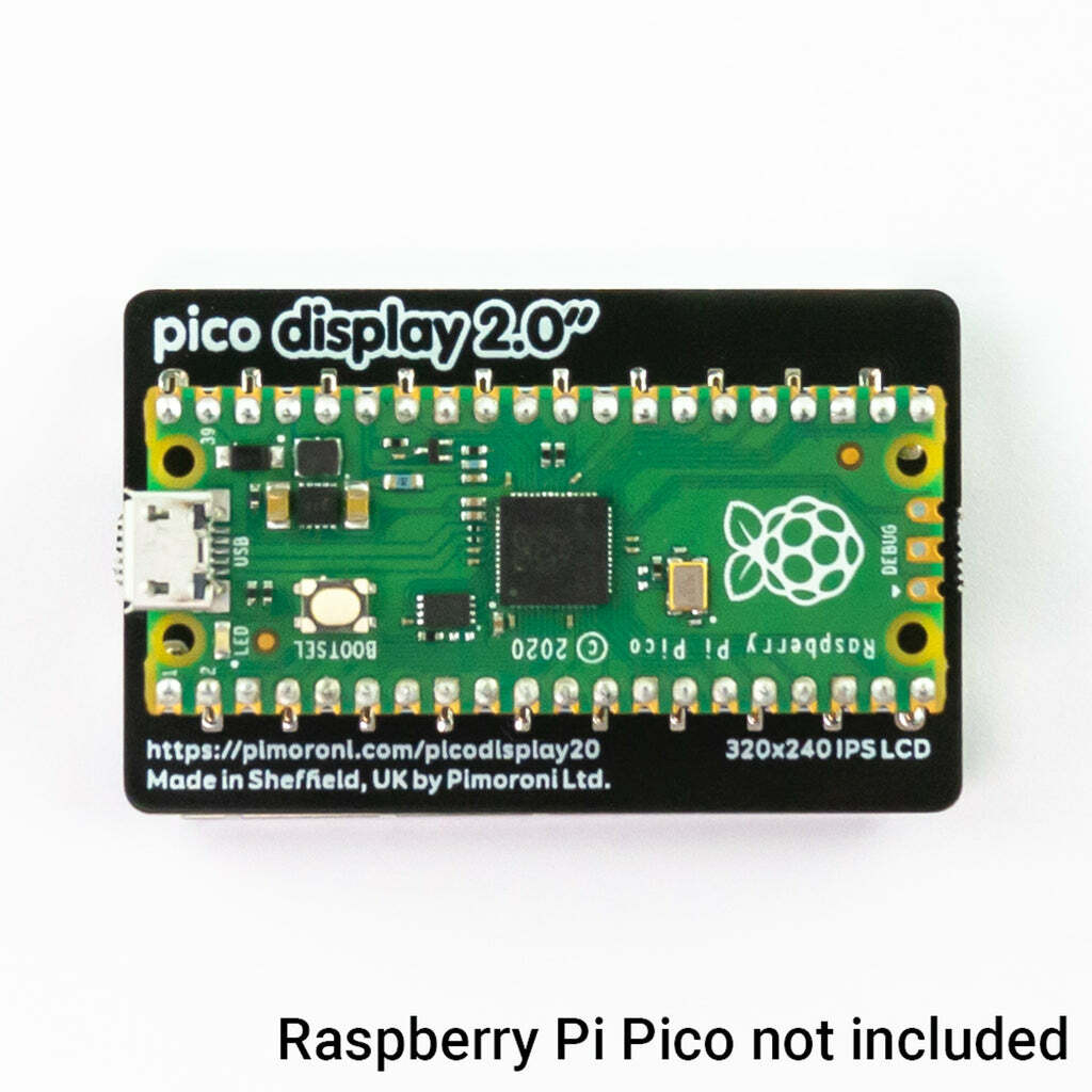 Pico Display Pack 2.0 - PiShop.us