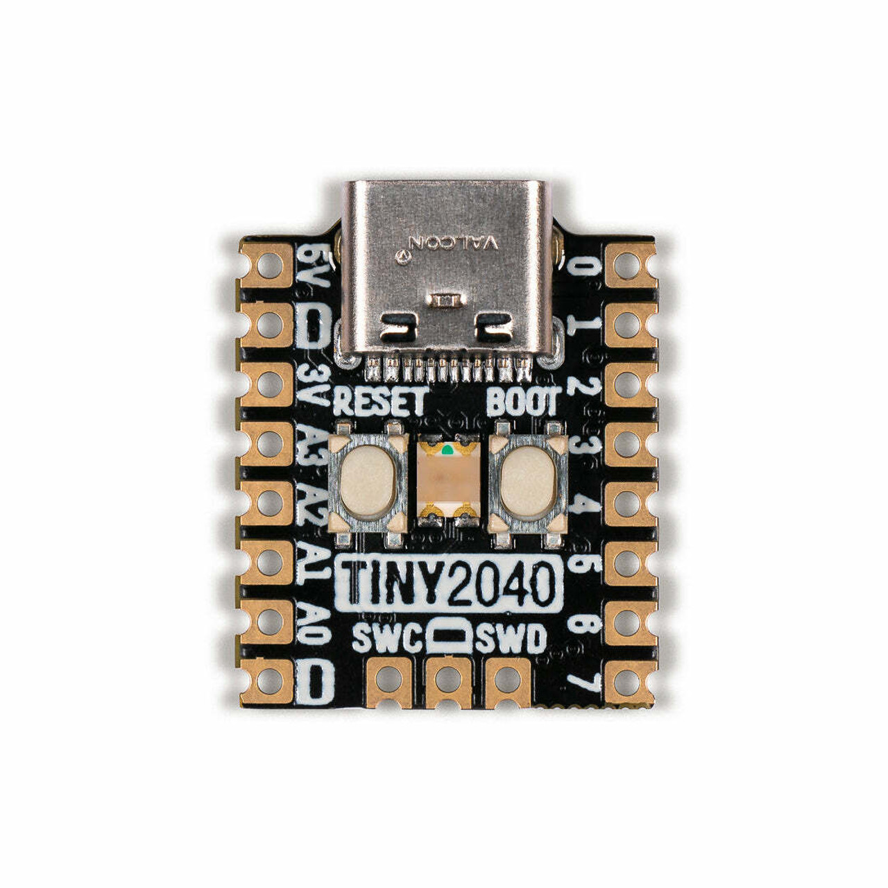 Tiny 2040 - 8MB Headered - PiShop.us