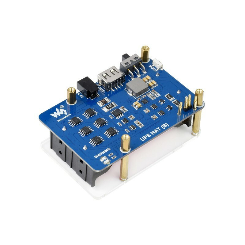 Ups Battery Pico-UPS-A - Wireless UPS Module For Raspberry Pi Pico - Waveshare 19694 Uninterruptible Power Supply