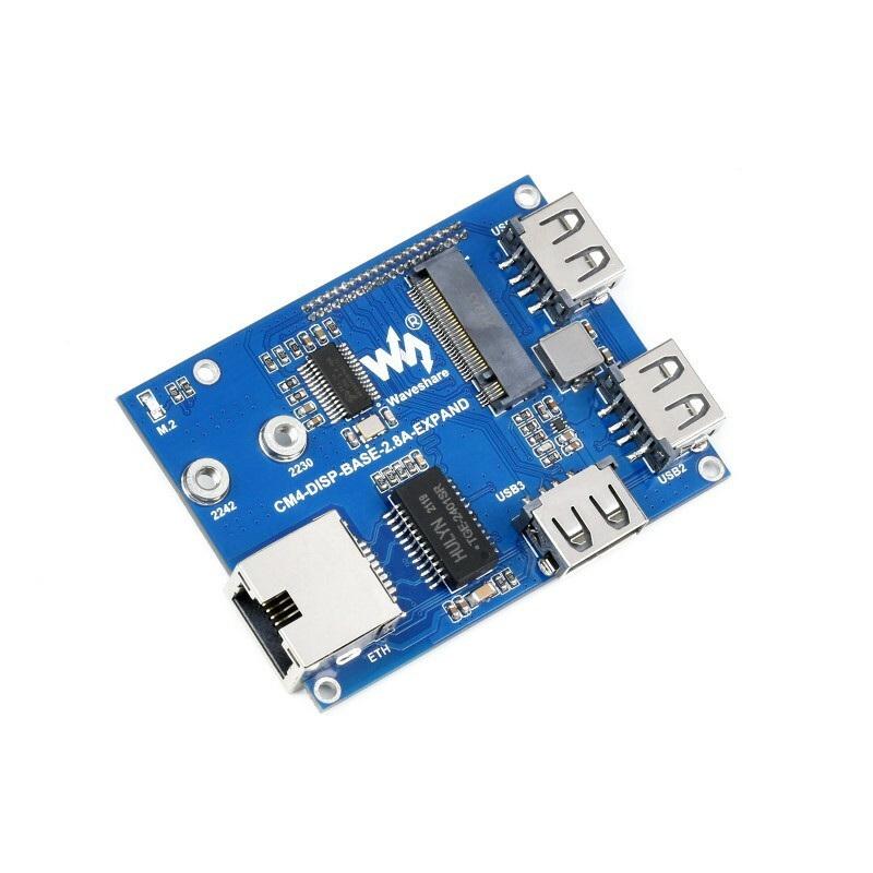 2.8″ Touch Screen Expansion For CM4, with Interface Expander