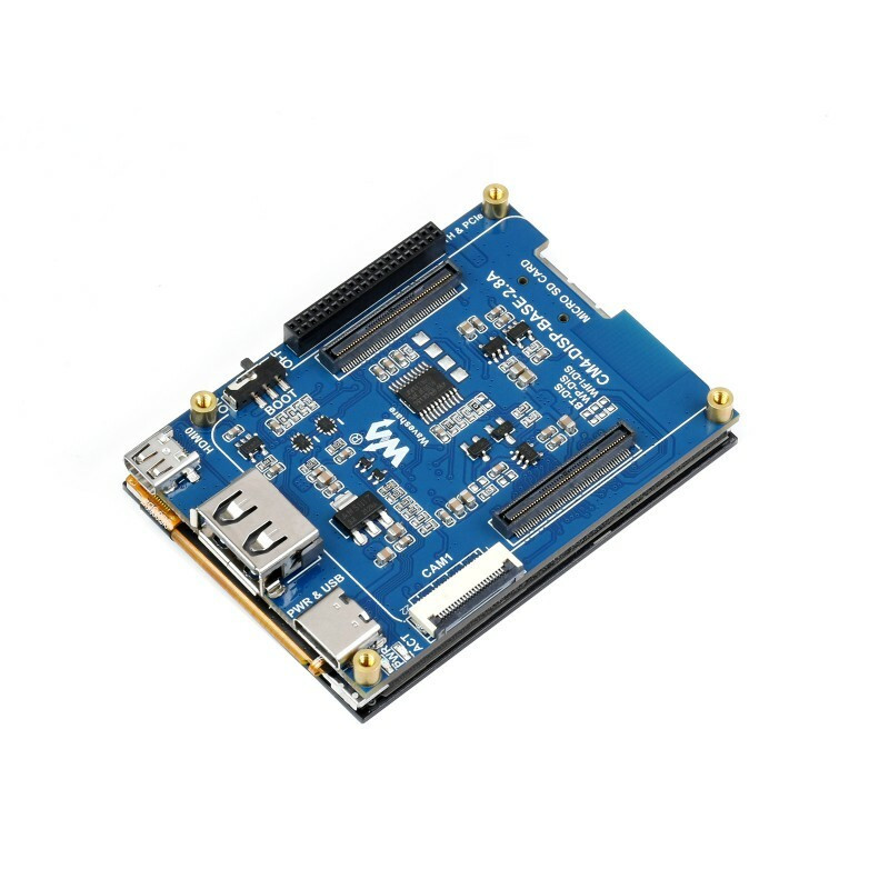 2.8″ Touch Screen Expansion For CM4, with Interface Expander