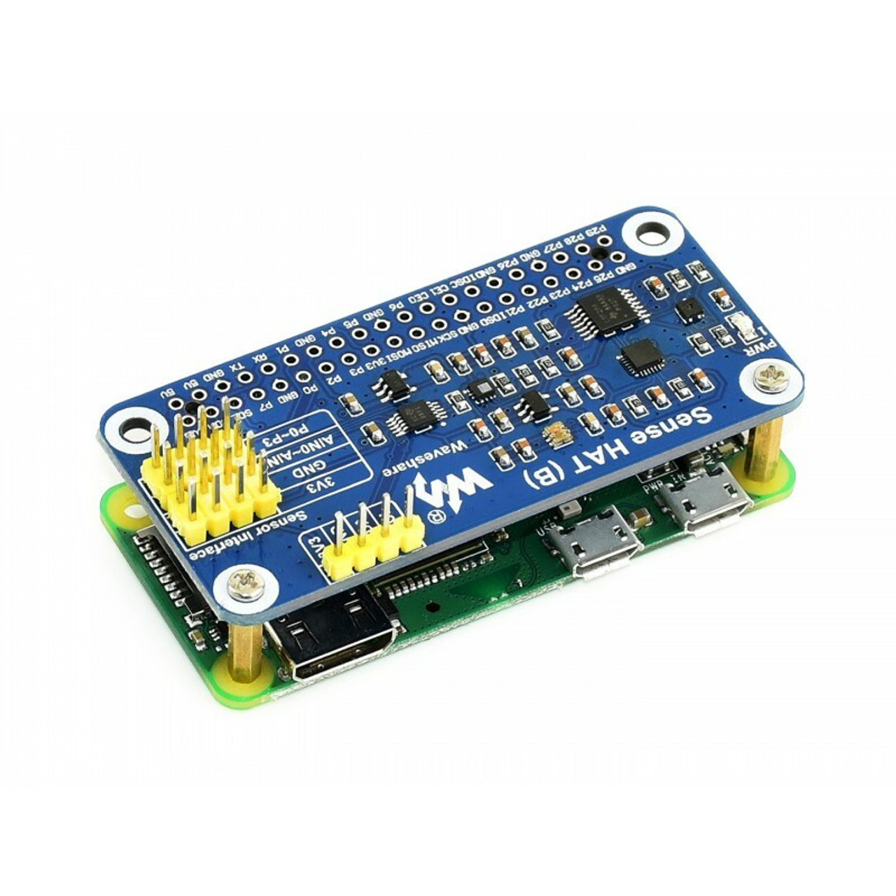Waveshare Sense HAT (B) for Raspberry Pi - Sense HAT B